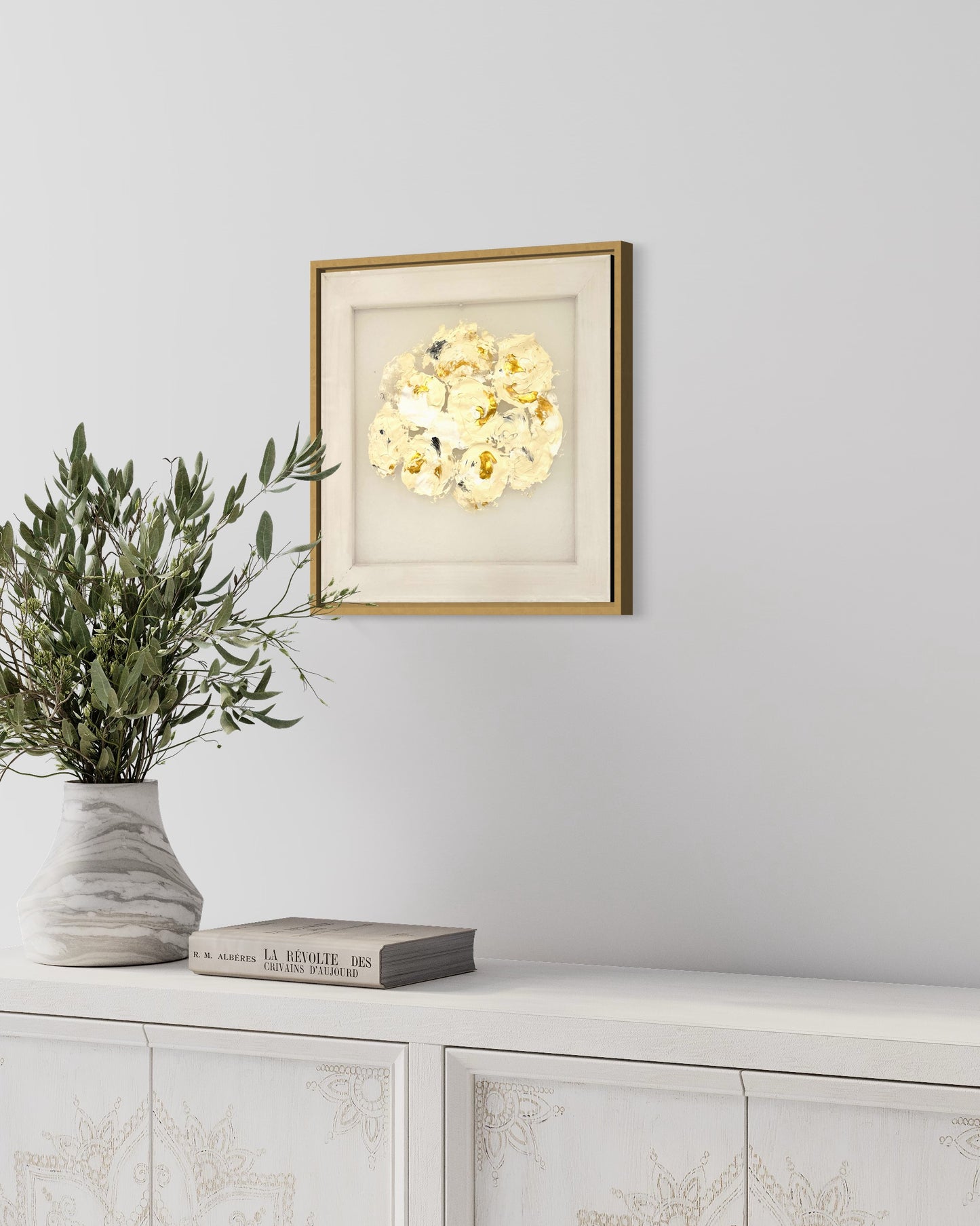 Gouden bloemen
