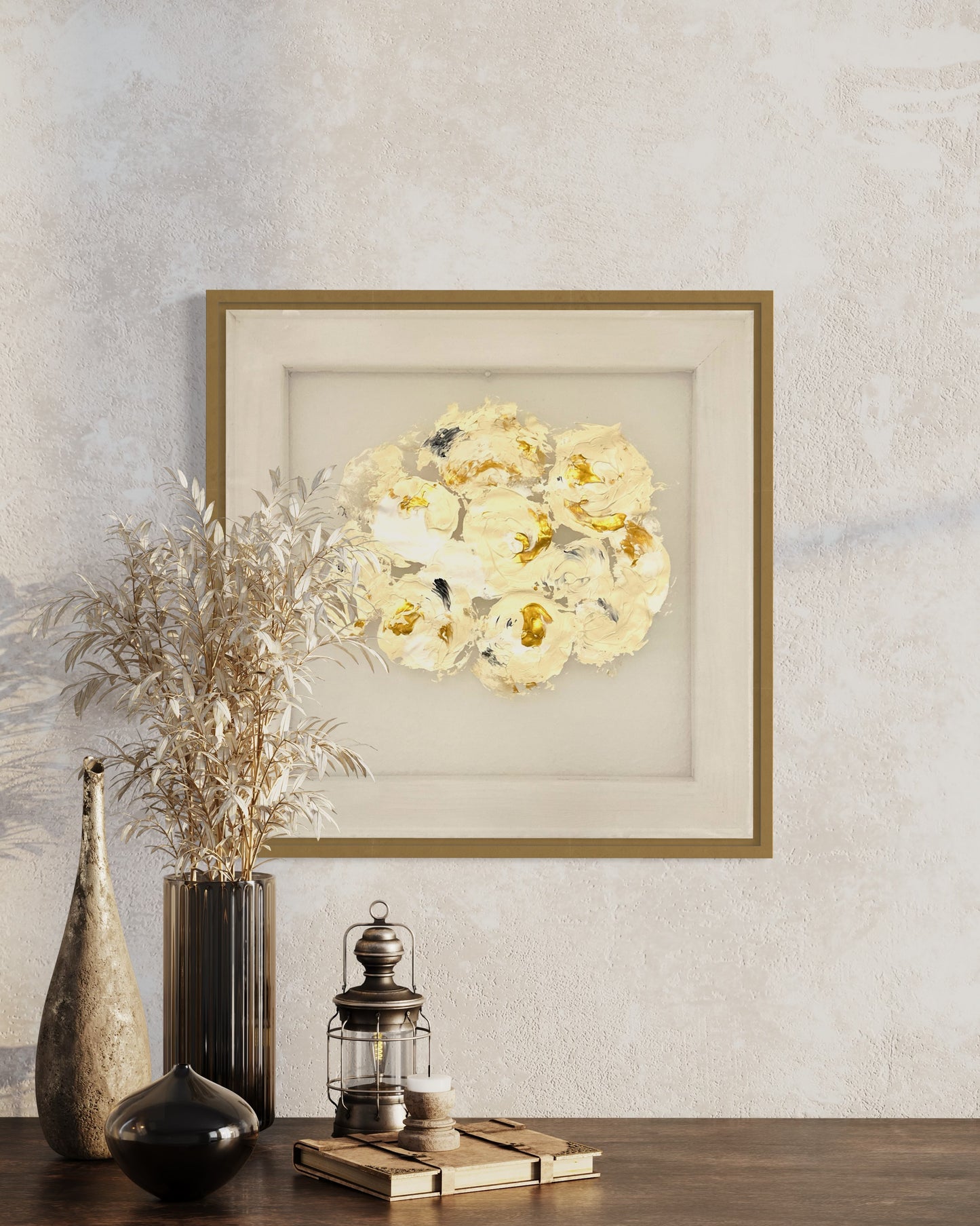 Gouden bloemen