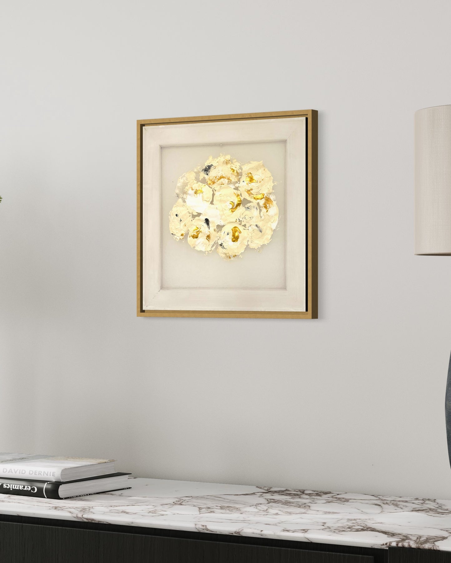 Gouden bloemen