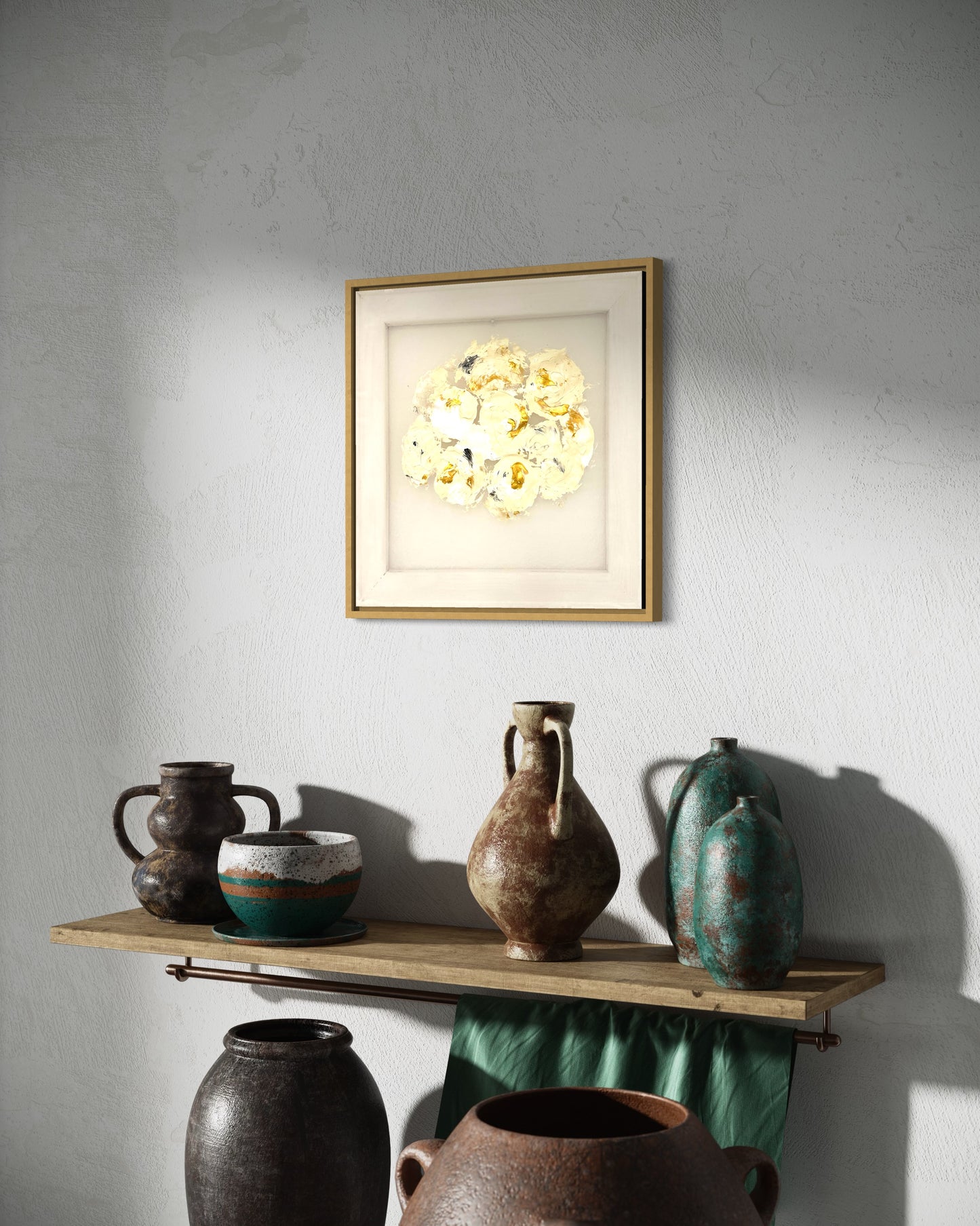 Gouden bloemen