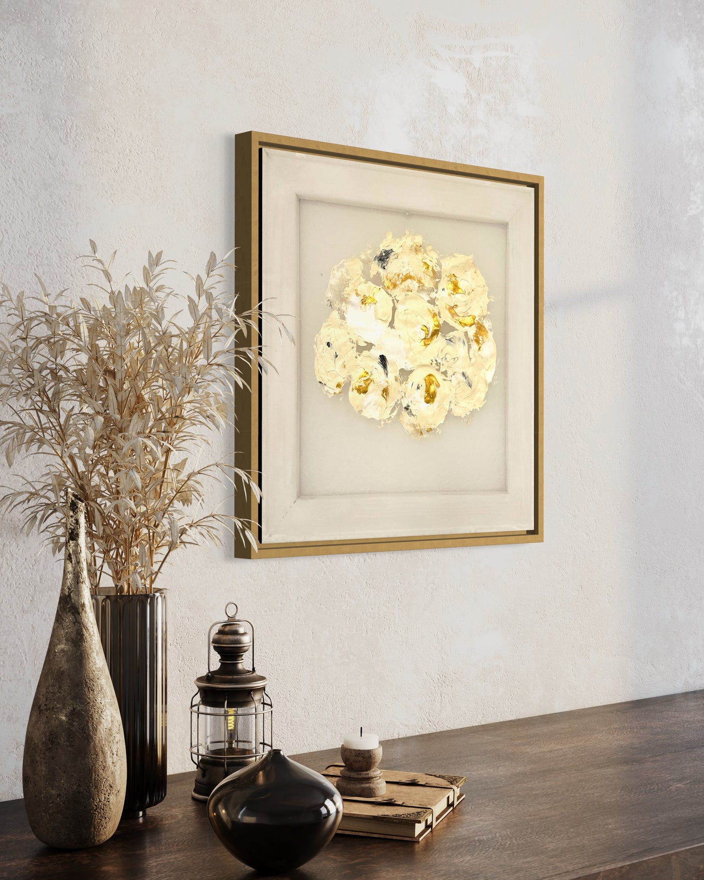 Gouden bloemen