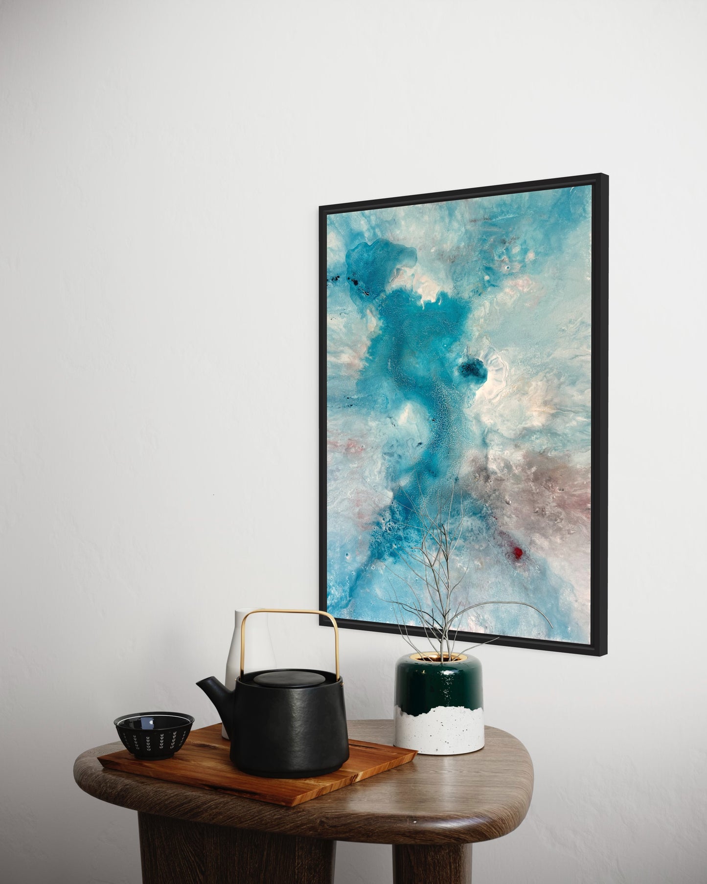 Azure droomlandschap
