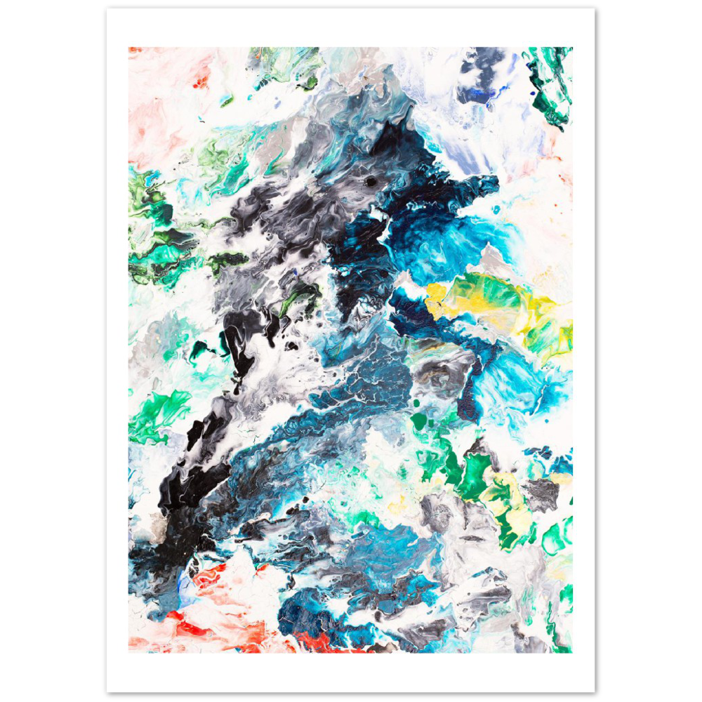 The Green Yard Print Art on Premium Matt Paper (without picture frame)