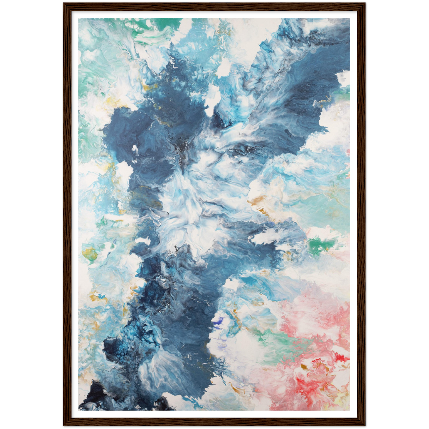 Ocean Legend Print on Premium Matt Paper with Wooden Frame