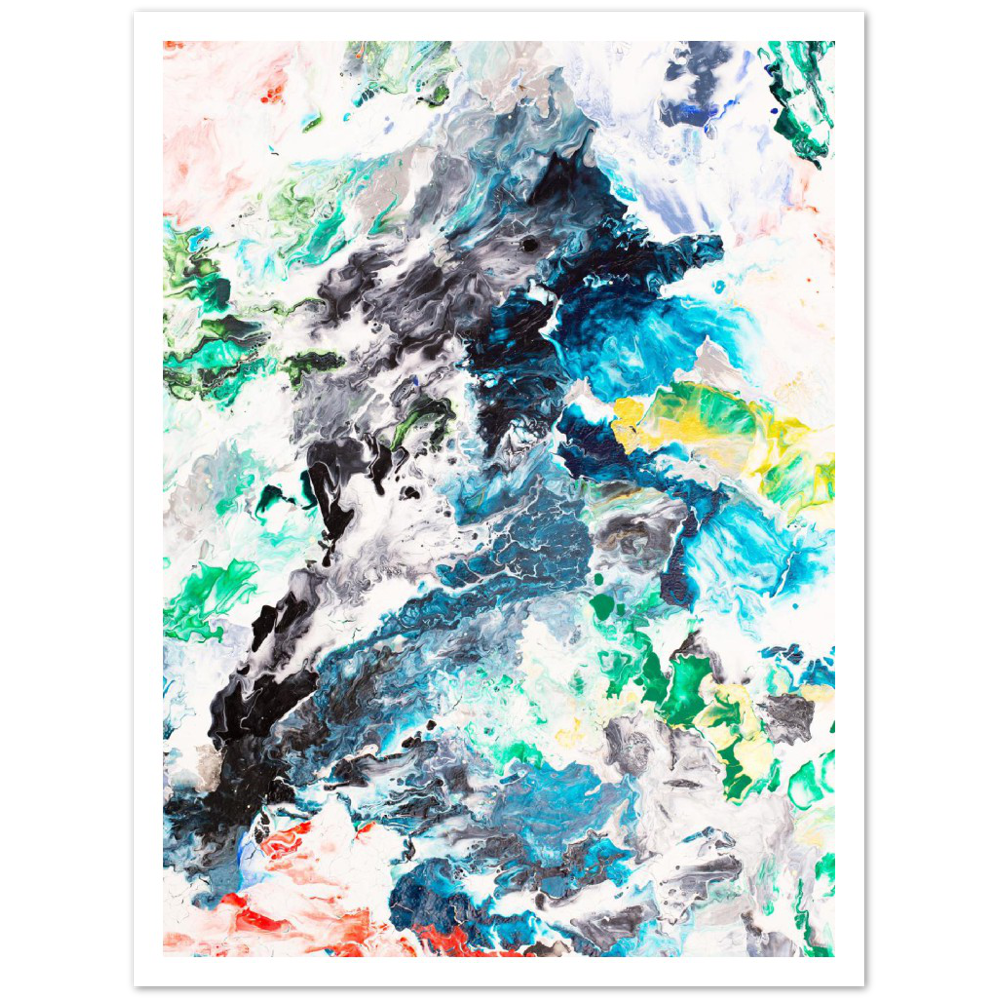 The Green Yard Print Art on Premium Matt Paper (without picture frame)