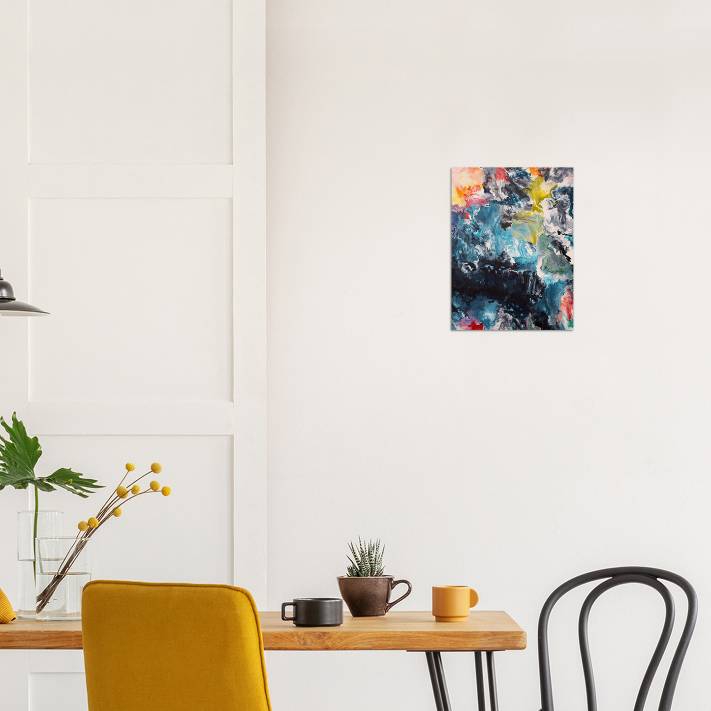 Flow Sheet Print Art on Premium Matt Paper (without picture frame)