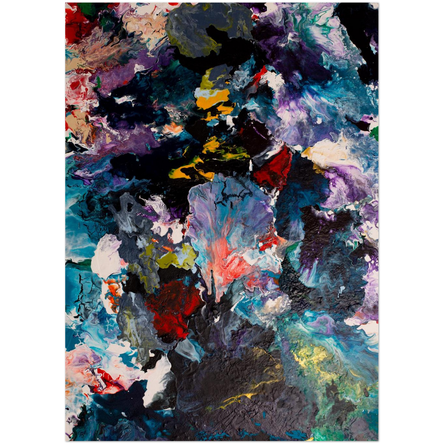 Flowerfield Print Art op Premium Matt Paper (zonder fotolijst)
