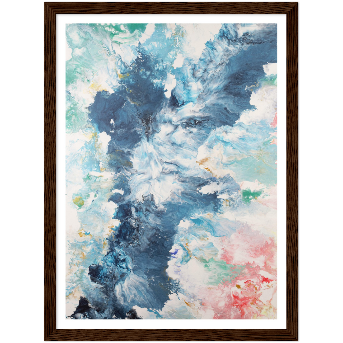 Ocean Legend Print on Premium Matt Paper with Wooden Frame