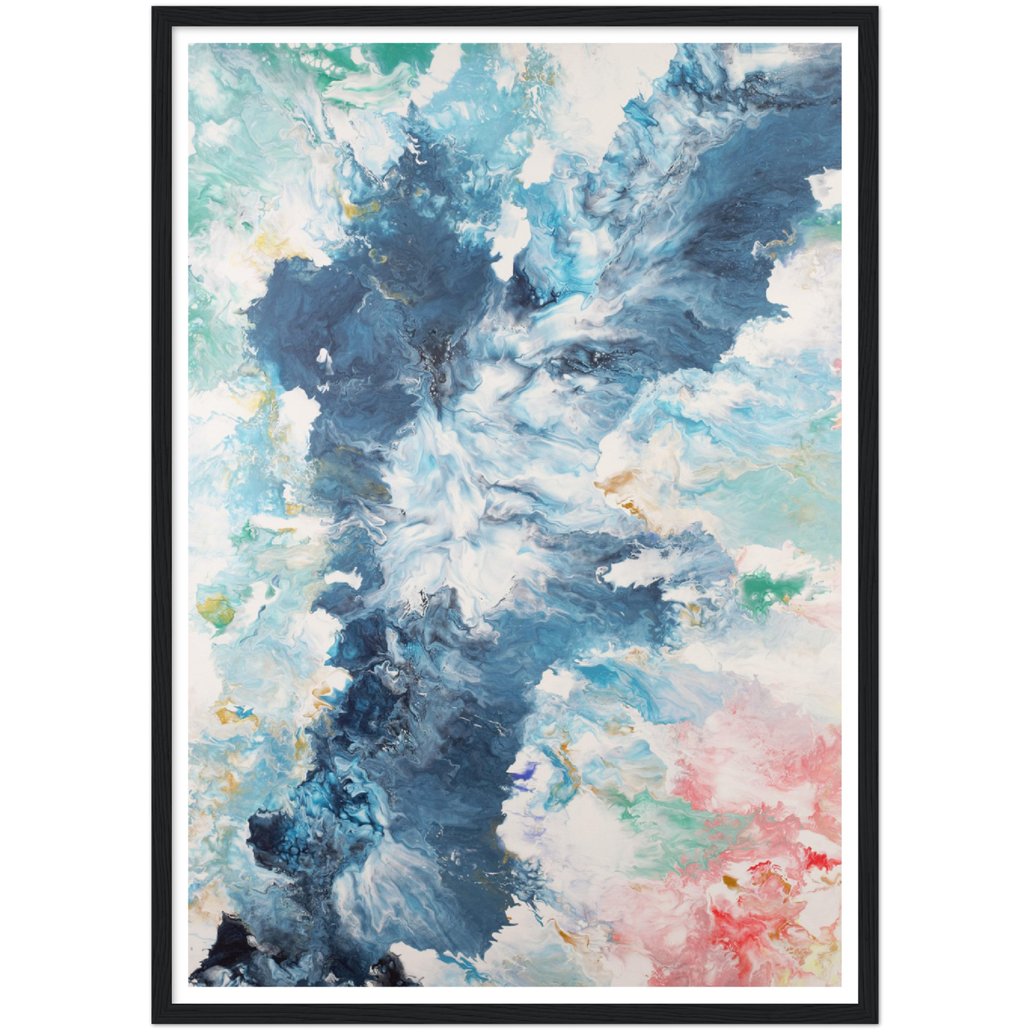 Ocean Legend Print on Premium Matt Paper with Wooden Frame