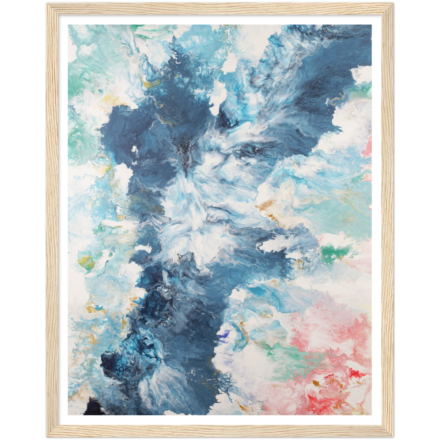 Ocean Legend Print on Premium Matt Paper with Wooden Frame