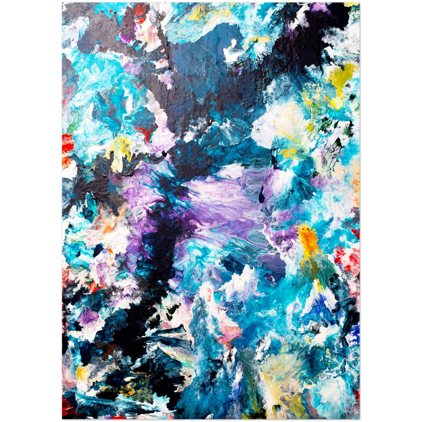 Black River Print Art on a Premium Matt Paper (without picture frame)