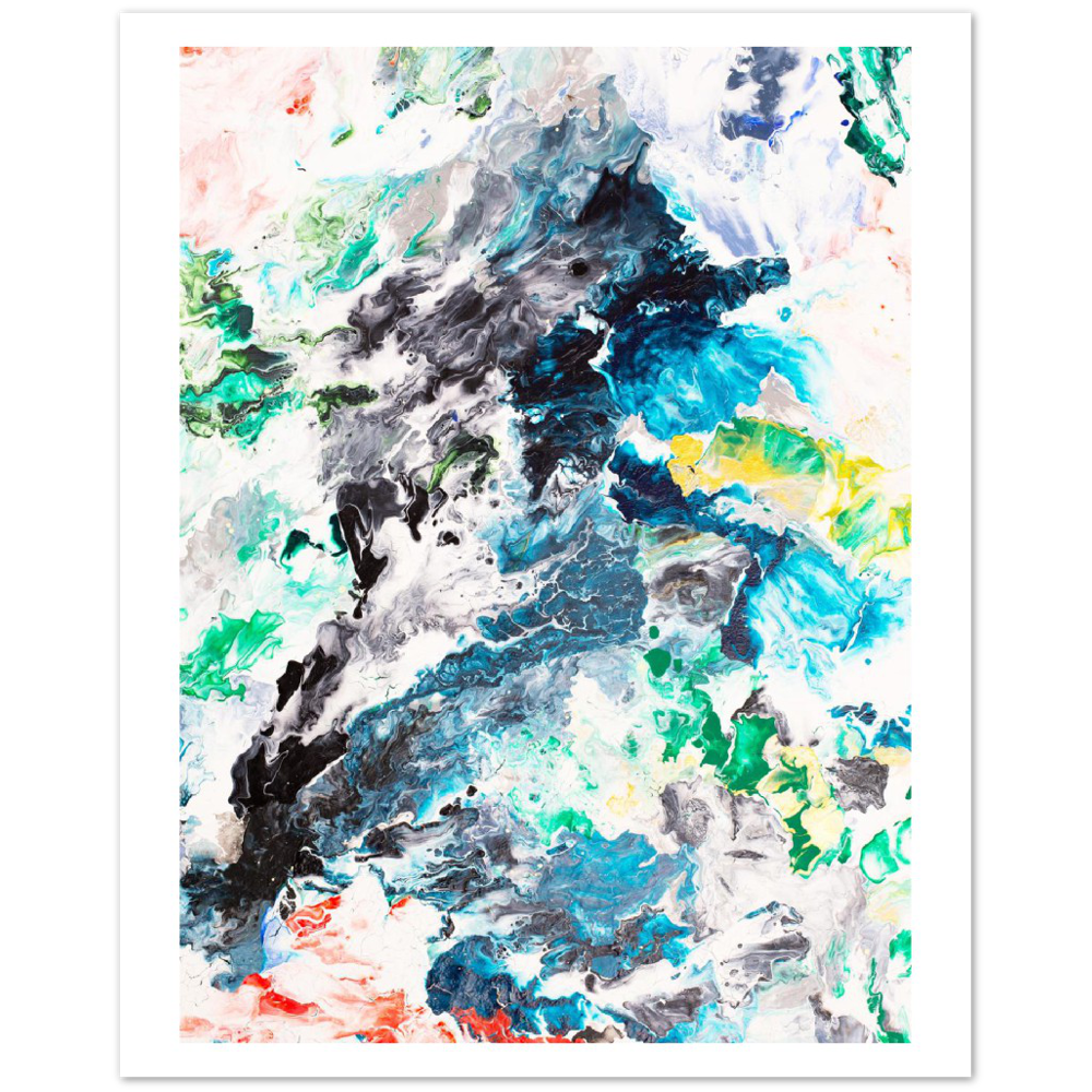 The Green Yard Print Art on Premium Matt Paper (without picture frame)