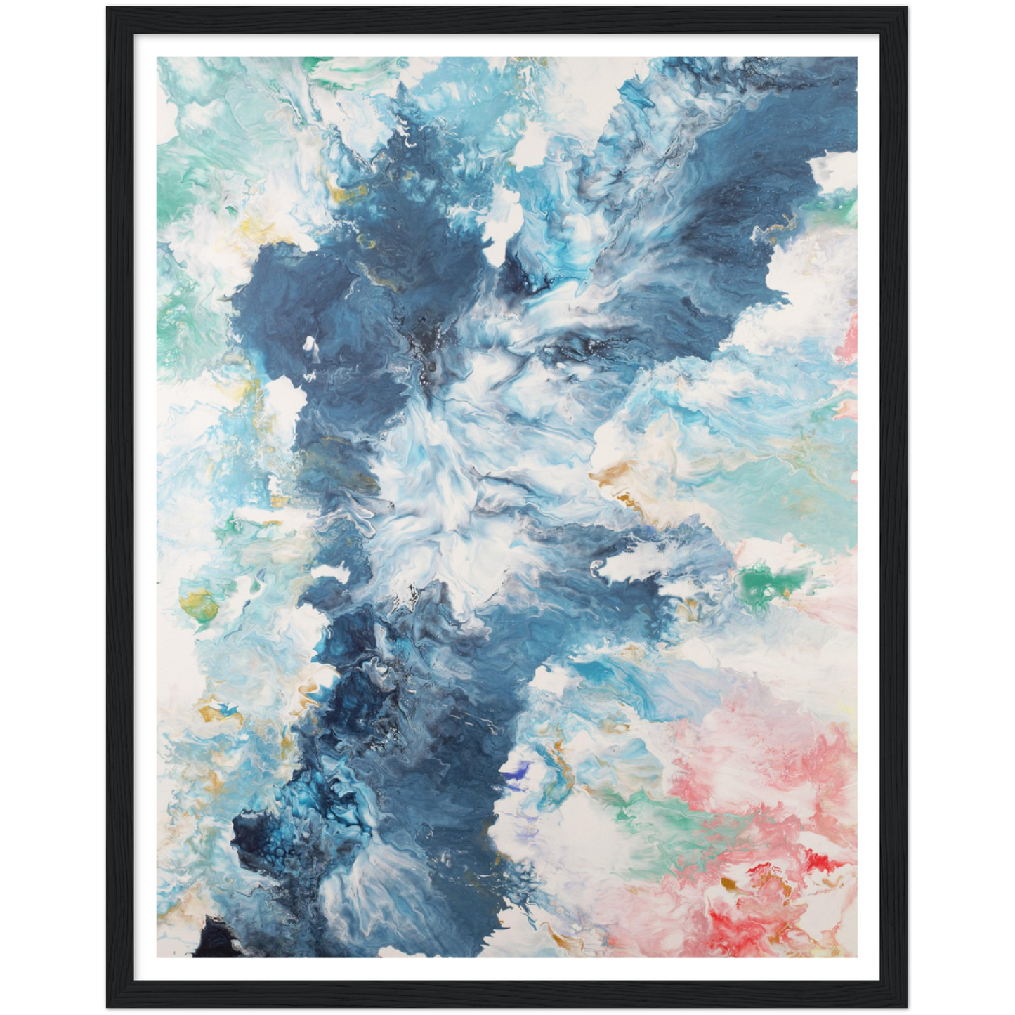 Ocean Legend Print on Premium Matt Paper with Wooden Frame