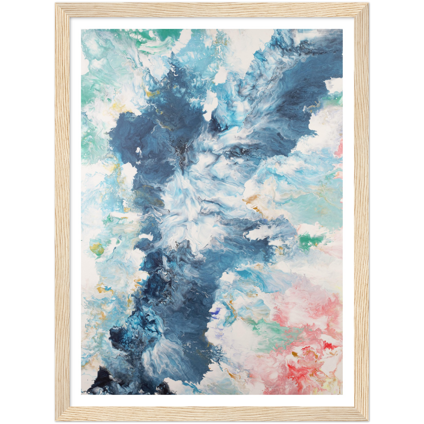 Ocean Legend Print on Premium Matt Paper with Wooden Frame