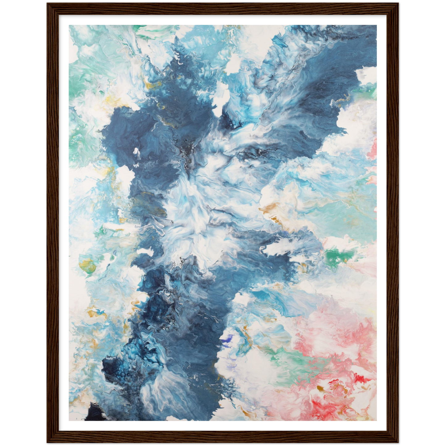 Ocean Legend Print on Premium Matt Paper with Wooden Frame