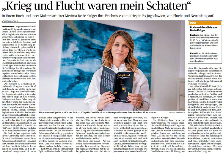 Ein aufregender Meilenstein: Mein Buch in der Rheinischen Post! – Art ...