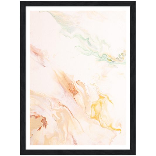 Desert Print on Premium Matt Paper with Wooden Frame
